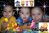 kids with pooh