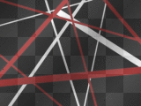 red white black stripes