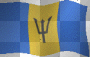 Barbados Flag Animation