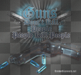 guns dont kill people