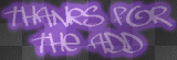 Thanks for the add