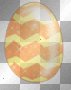 Orange Easter Egg