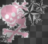 pink skull