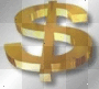golden dollar sign
