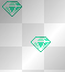 Aqua Diamonds