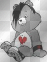 emo care bear