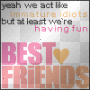best friends