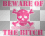 BEWARE OF THE BYTCH