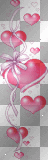 pink heart and bow 