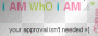 who i am.