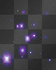 Purple Twinkling Stars
