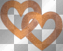 glitter heart
