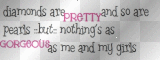 Diamonds Are Pretty...