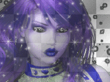 purple 3d animated hot sexy bitch