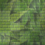 weed brick wall