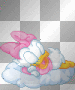 Snoozin Daisy Duck