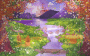 Castle Forest Background