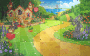 Country Cottage Background