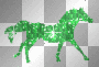 running horse