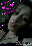 kisses 2 my bitches