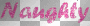NAUGHTY PINK GLITTER