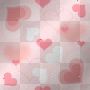 pink & white hearts