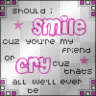smile or cry?