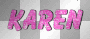 KAREN PINK GLITTER
