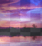 purply sky