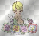 Precious Moments Baby blocks