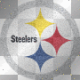 Steelers Glitter Logo