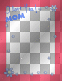 "I love you Mom!" Frame (Vertical)