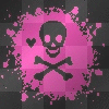 pink skull