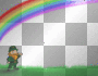 Irish Leprechaun Rainbow Frame (Horizontal)