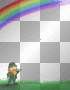 Irish Leprechaun Rainbow Frame (Vertical)