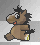 Running horse (cartoon like)