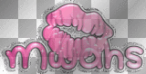 pink lips kisses sparkle glitter