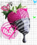 fraise au chocolat