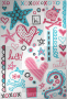 Pink skull background