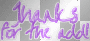 thanks for the add purple glitter