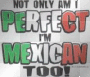 Not only am I perfect..I'm mexican too!