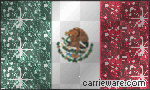 Mexican Flag Stamp