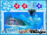 Karen beach tag