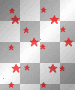 red falling stars