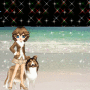 DEBBIELADYBUGCREATIONS--DOLL WITH PET BLINGEE--1 DEBBIELADYBUGCREATIONS--DOLL WITH PET BLINGEE--1