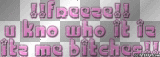 ITZ ME BITCHES
