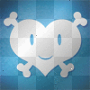 Ruby Gloom style heart