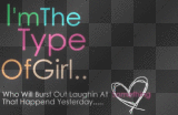 im the tipe 