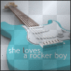 She loves a rocker boy