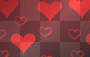 red hearts